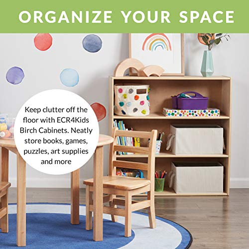 ECR4Kids Birch Streamline Storage Cabinet