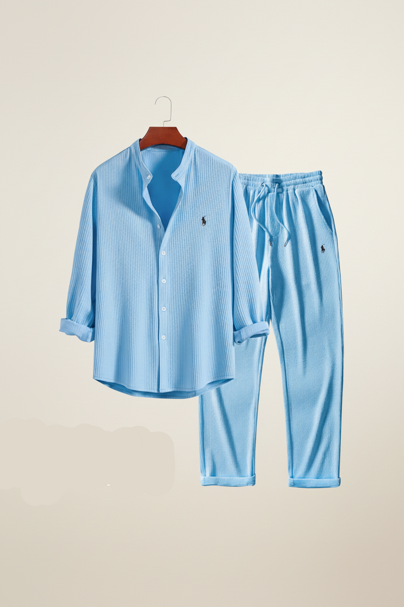 RL 'Amalfi' Resort Set - Premium Linen-Blend Duo