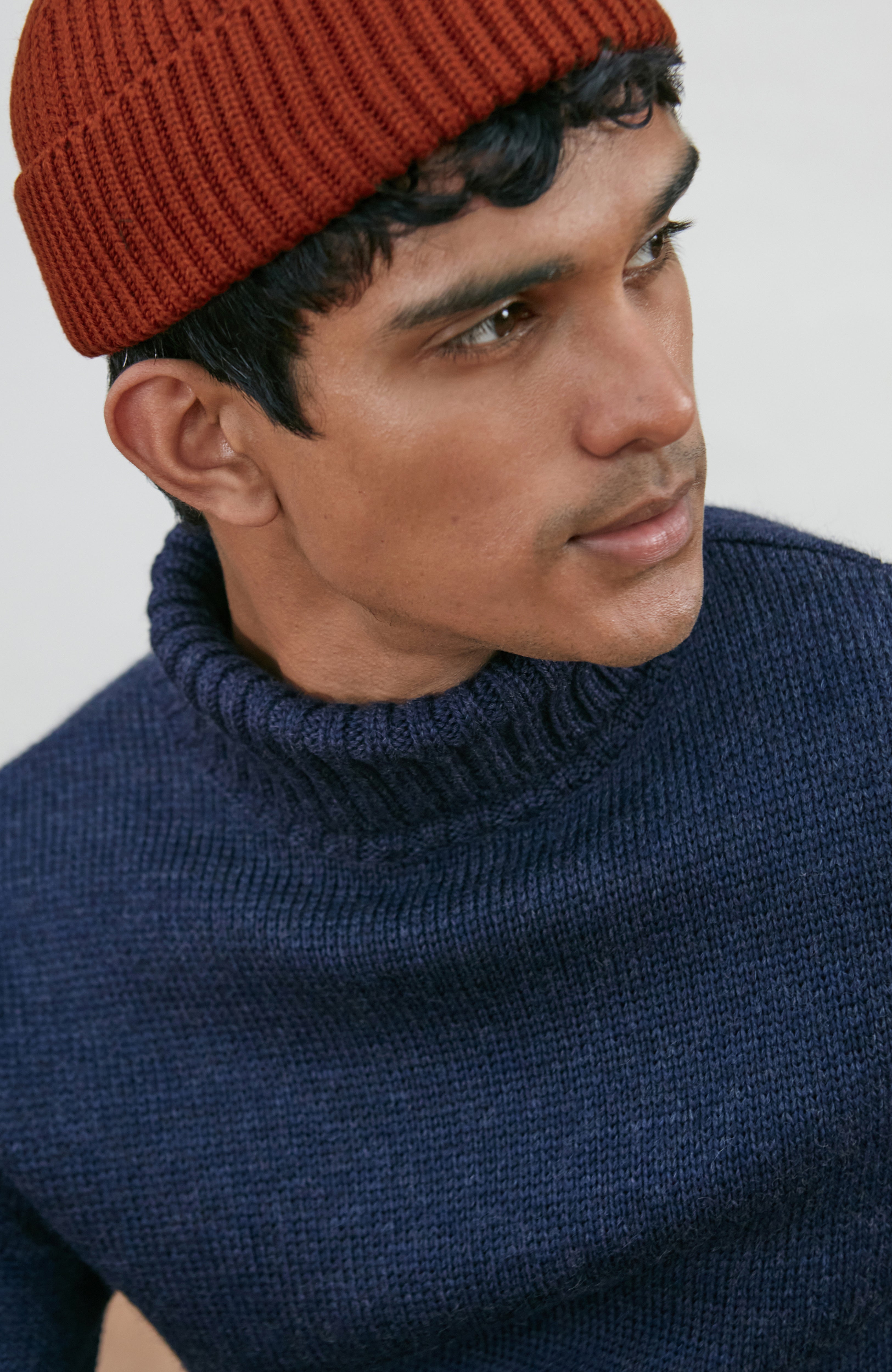 Heavyweight Extra Fine Merino Fisherman Beanie