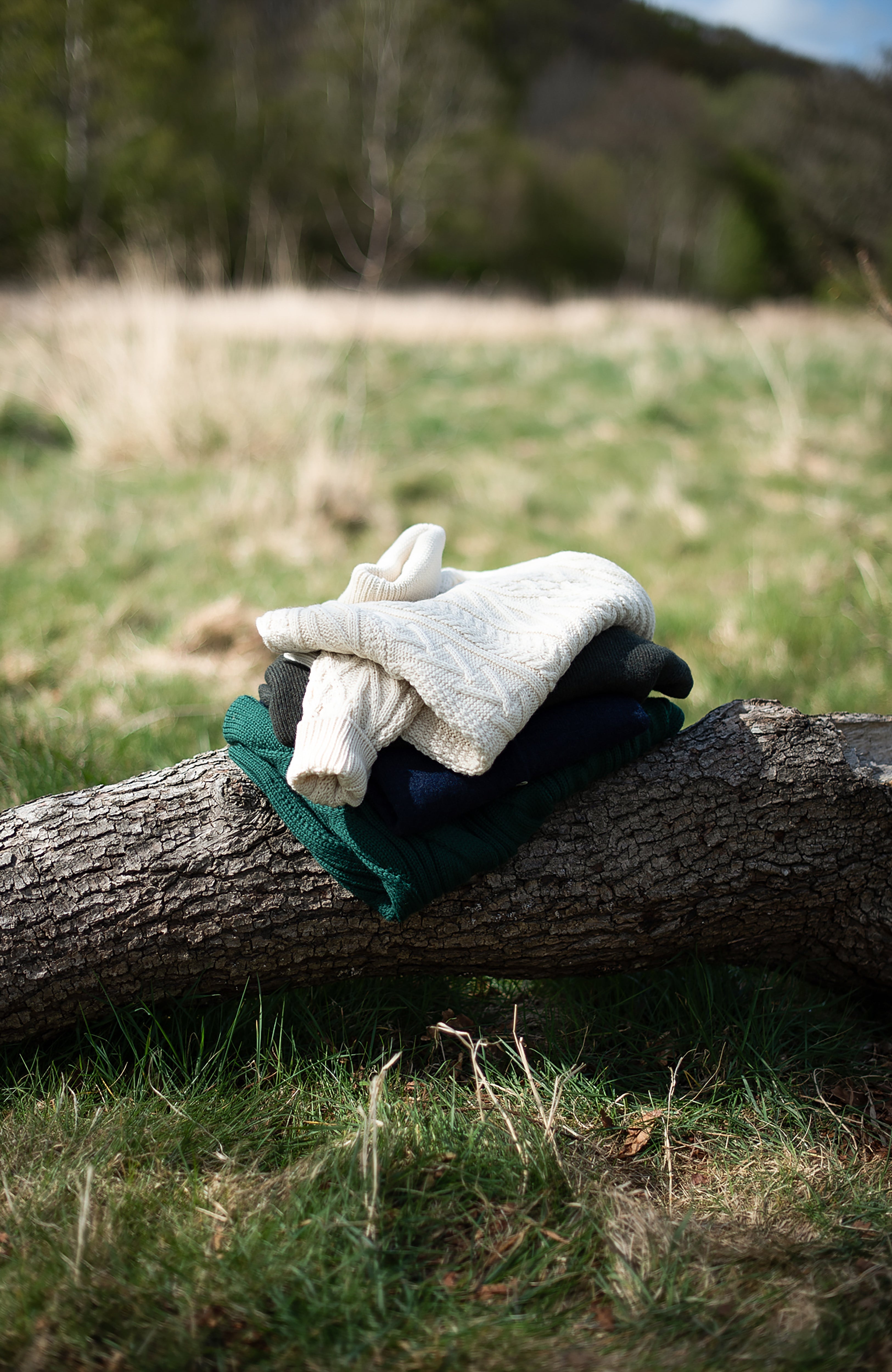Womens Chunky Merino Wool Roll Neck Cable Jumper