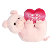 '- Valentine - I Love You Tons - 11" Pig