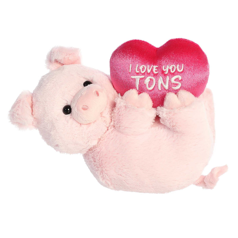 '- Valentine - I Love You Tons - 11" Pig