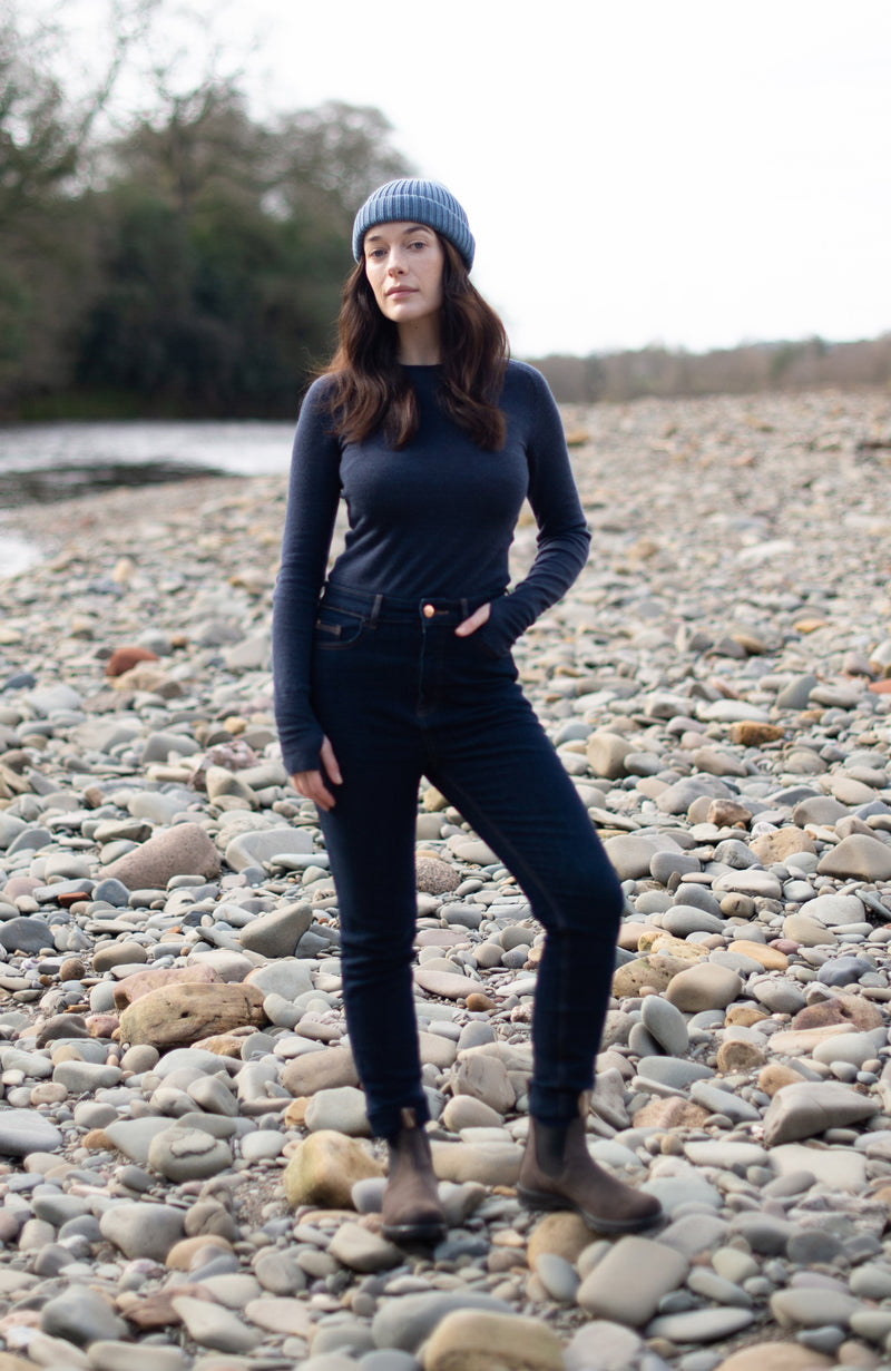 Womens Midweight Merino Activewear Training Top
