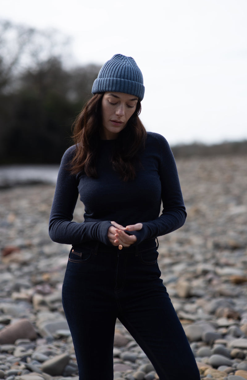 Womens Midweight Merino Activewear Training Top