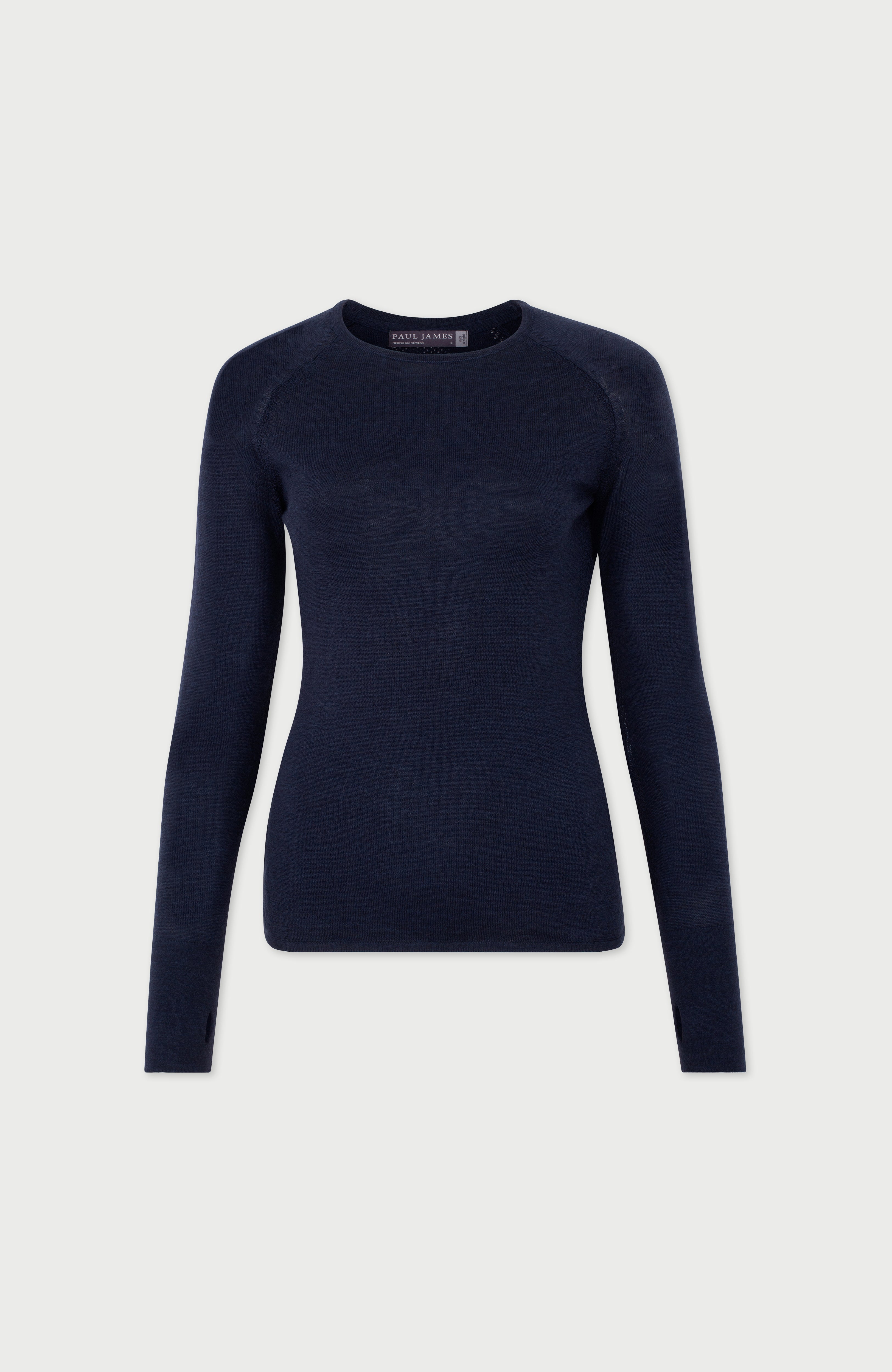 Womens Midweight Merino Activewear Training Top