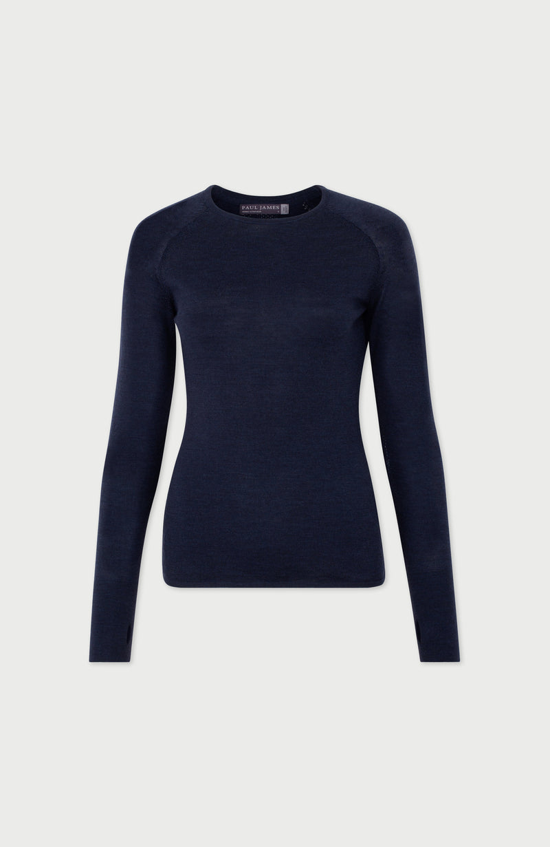Womens Midweight Merino Activewear Training Top