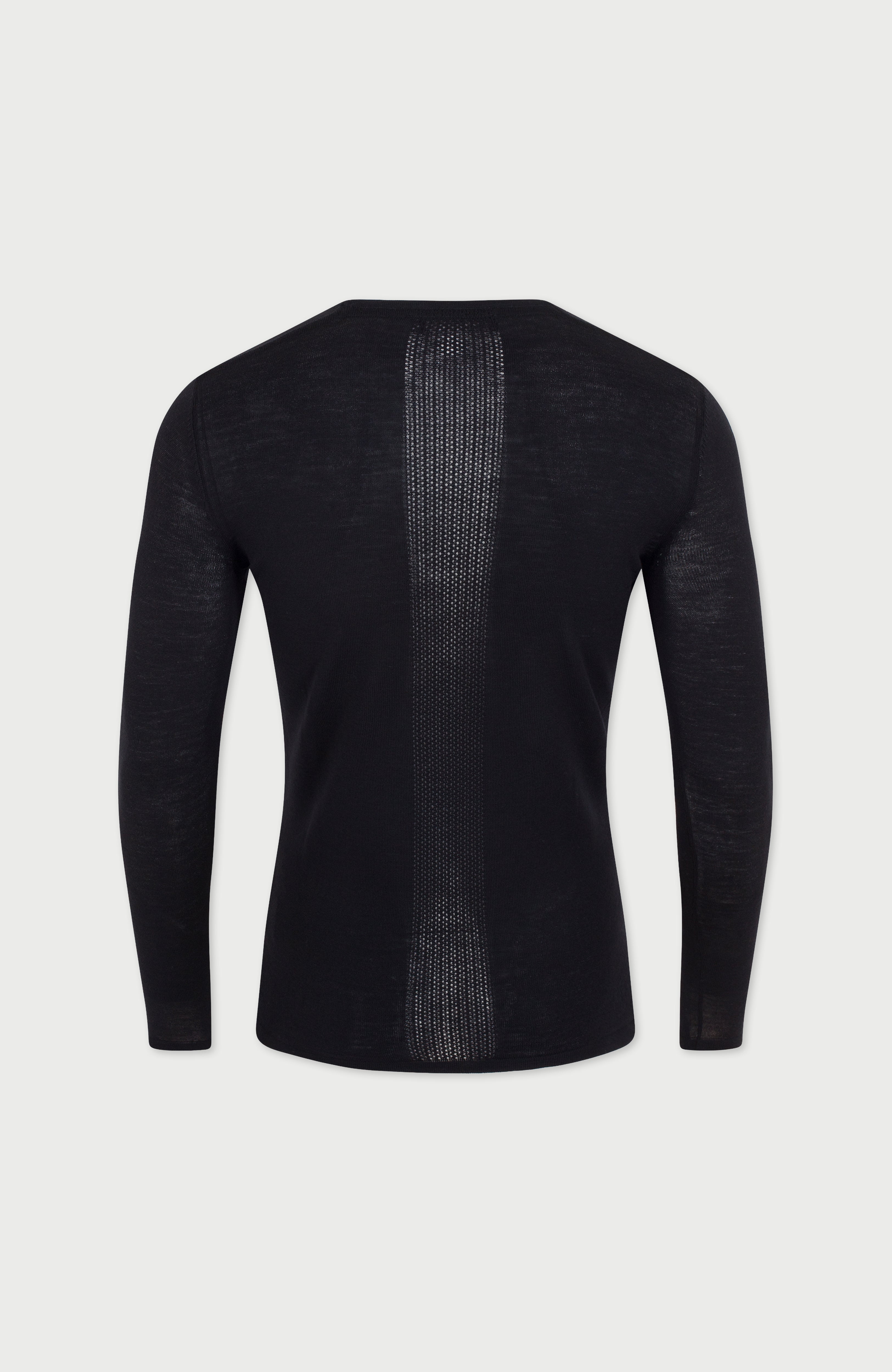 Mens Midweight Merino Activewear Base Layer Top