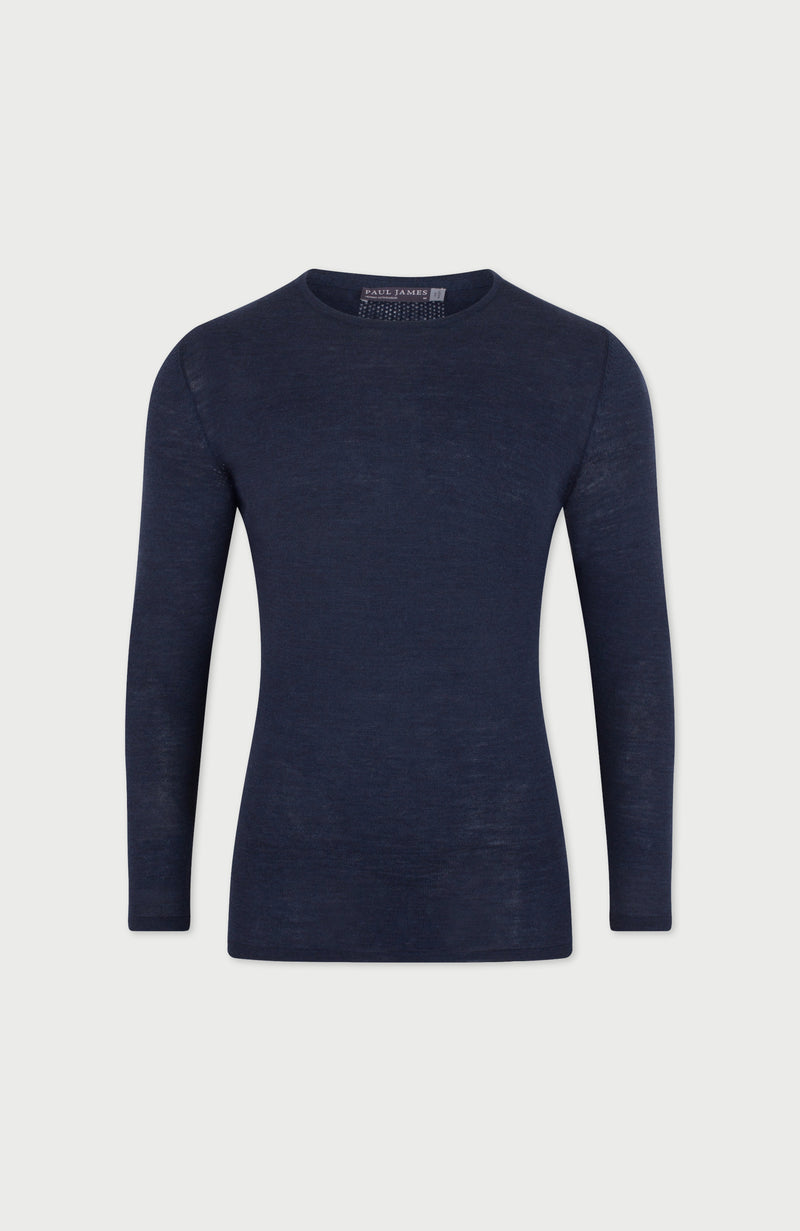 Mens Midweight Merino Activewear Base Layer Top