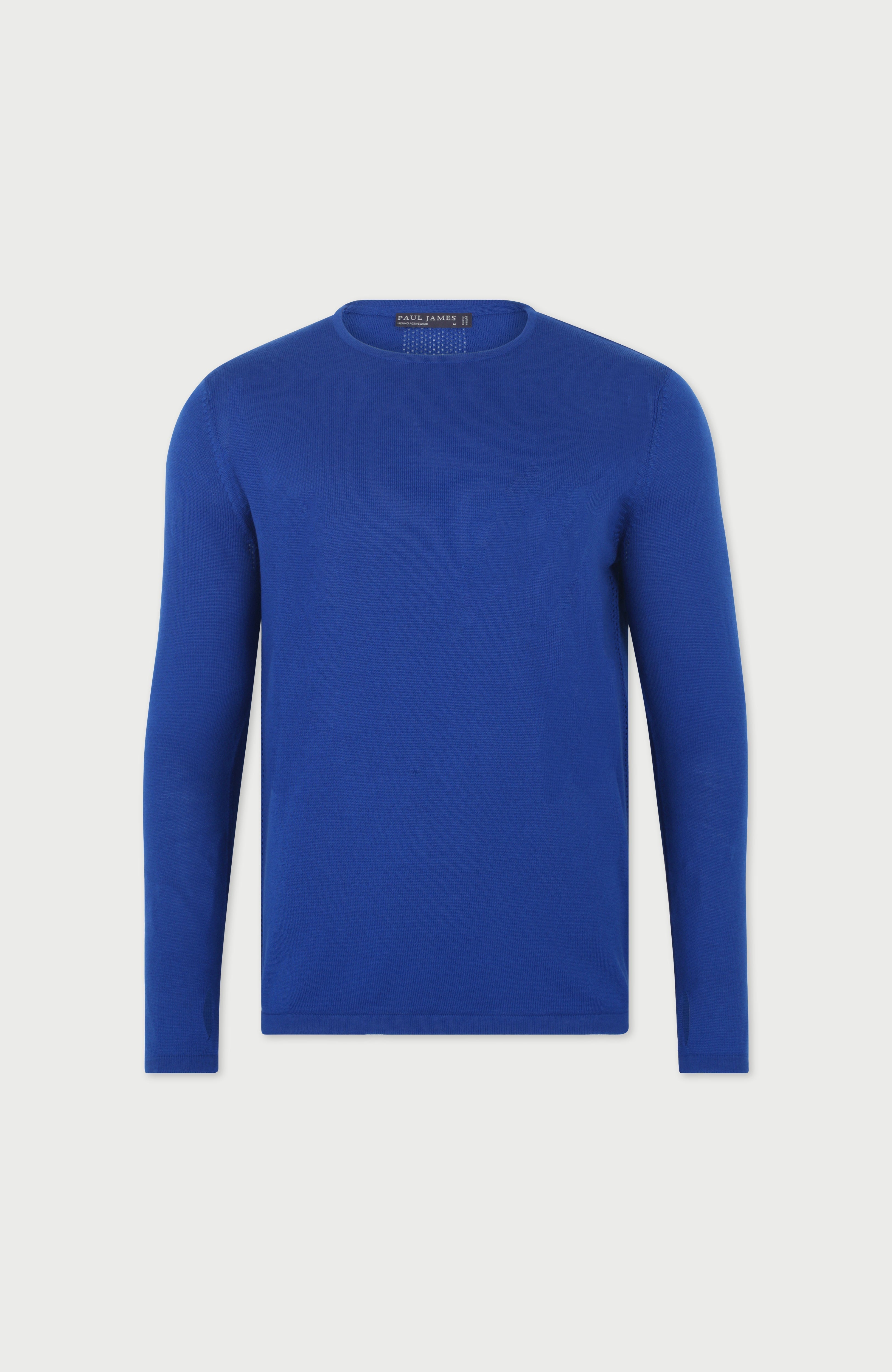 Mens Heavyweight Merino Activewear Training Top