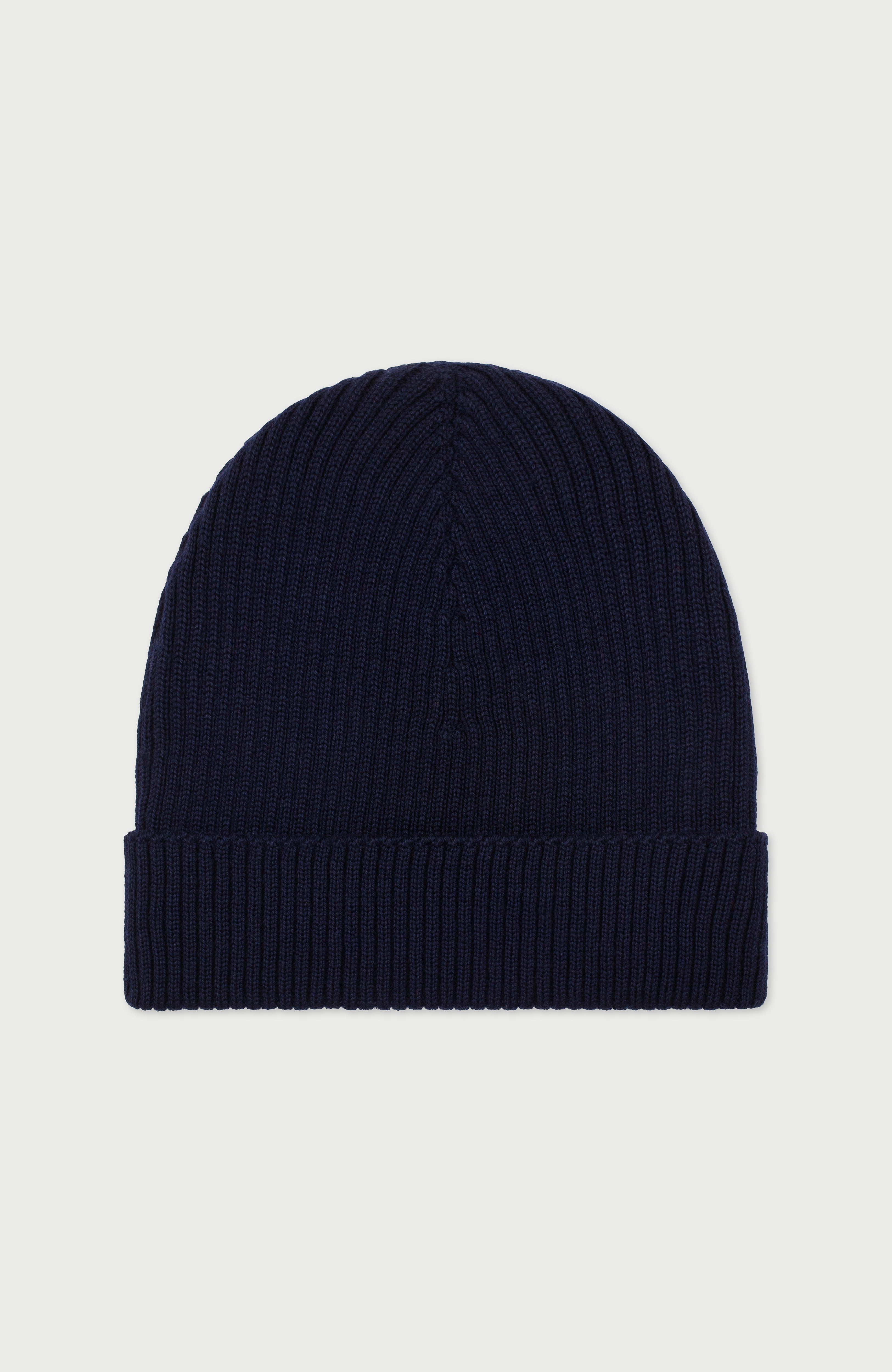 Womens Ribbed Extra Fine Merino Wool Beanie