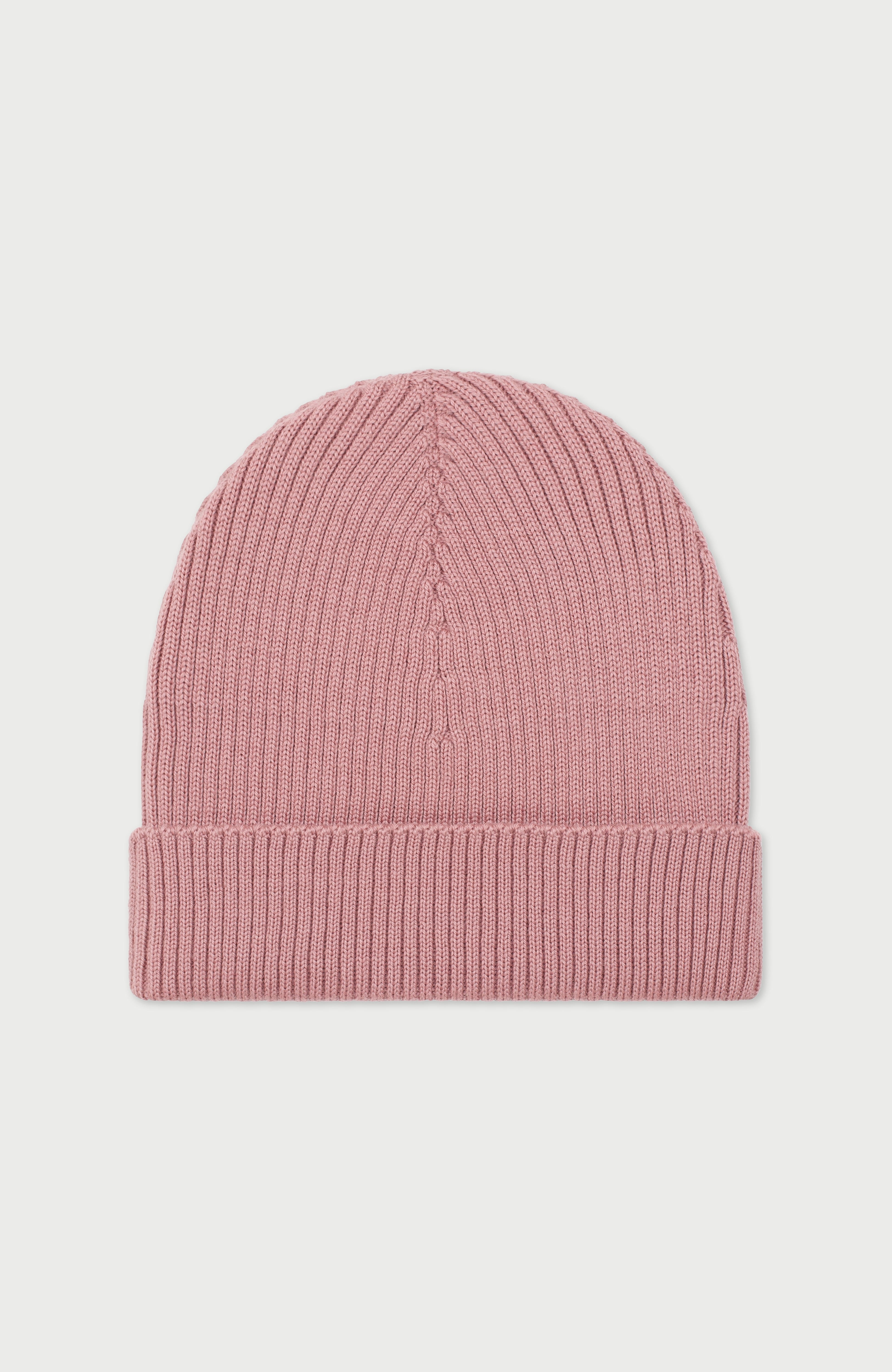 Womens Ribbed Extra Fine Merino Wool Beanie