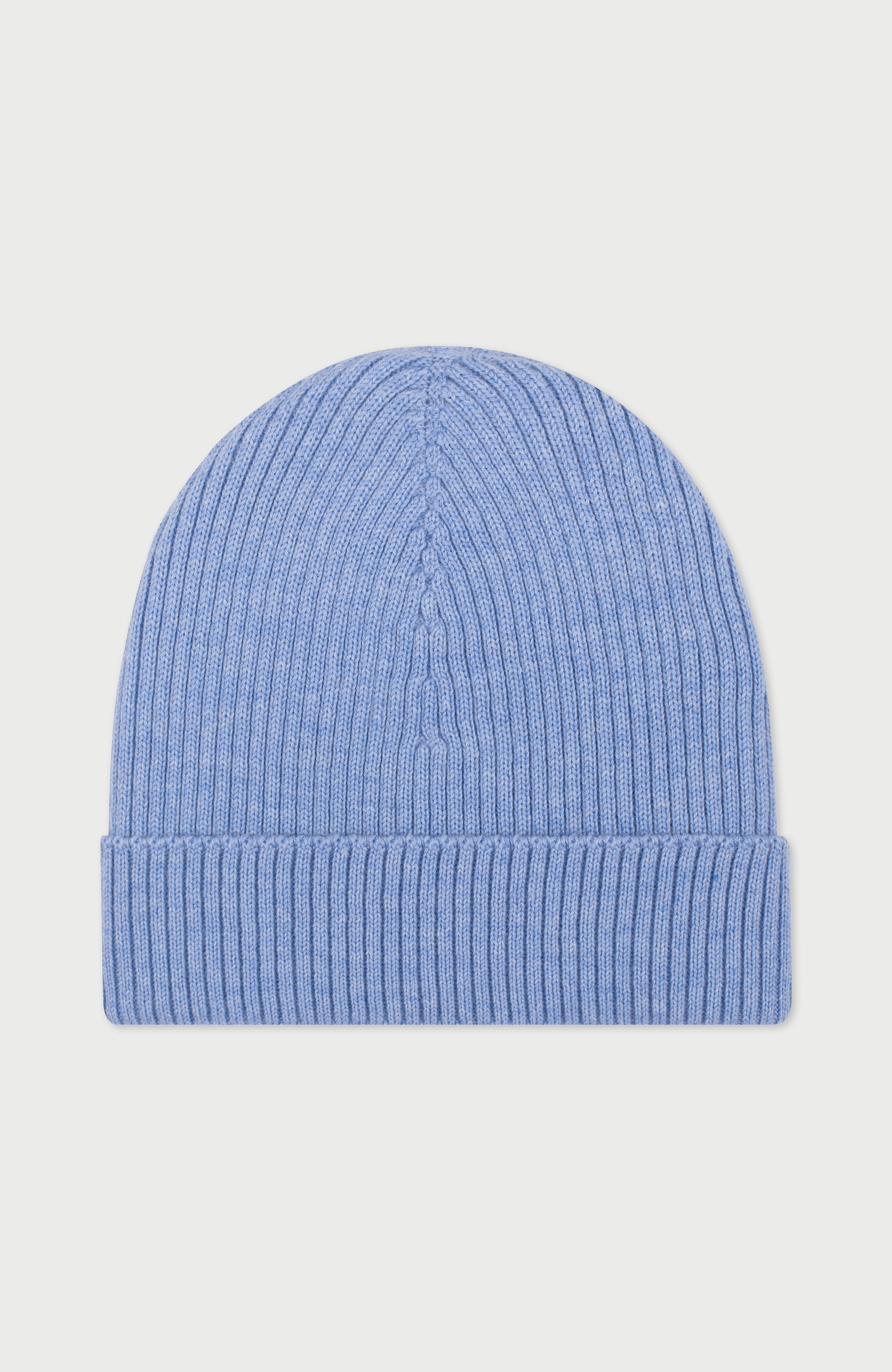 Womens Ribbed Extra Fine Merino Wool Beanie