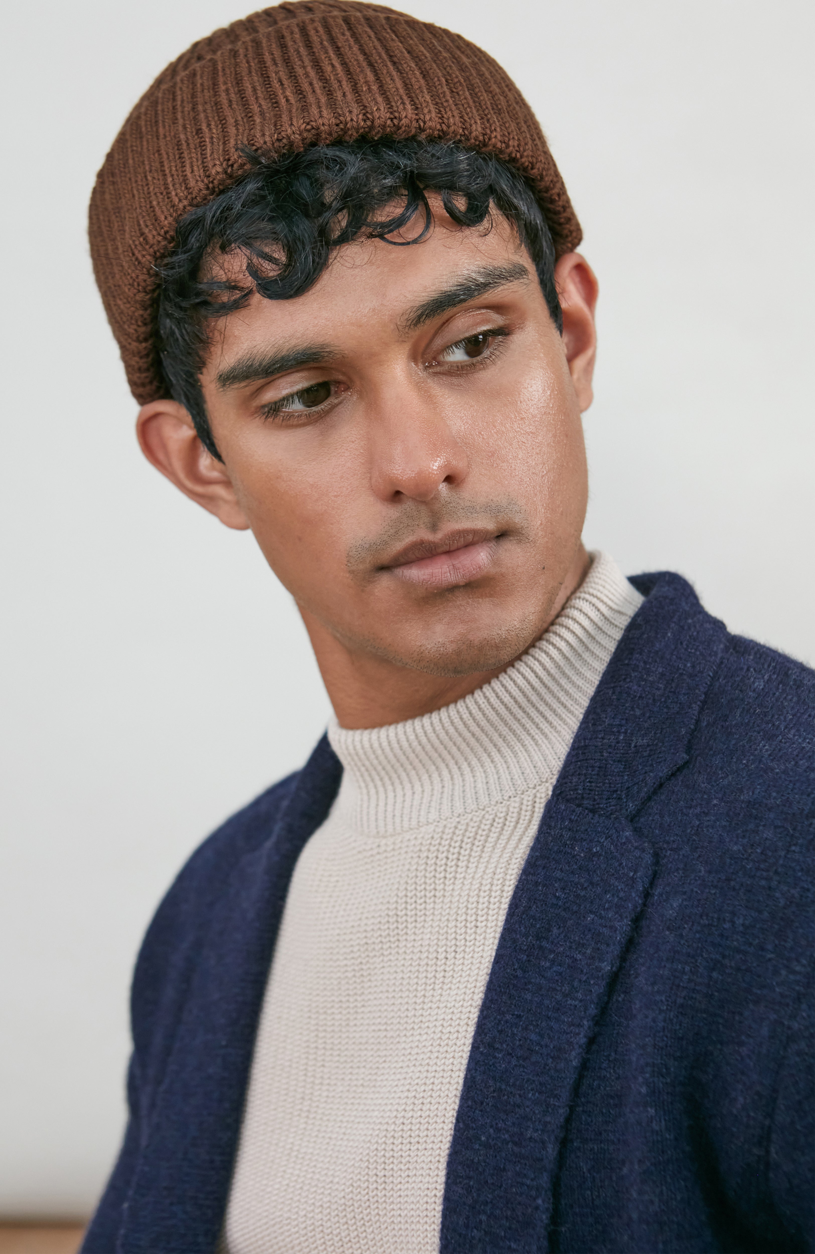 Heavyweight Extra Fine Merino Fisherman Beanie