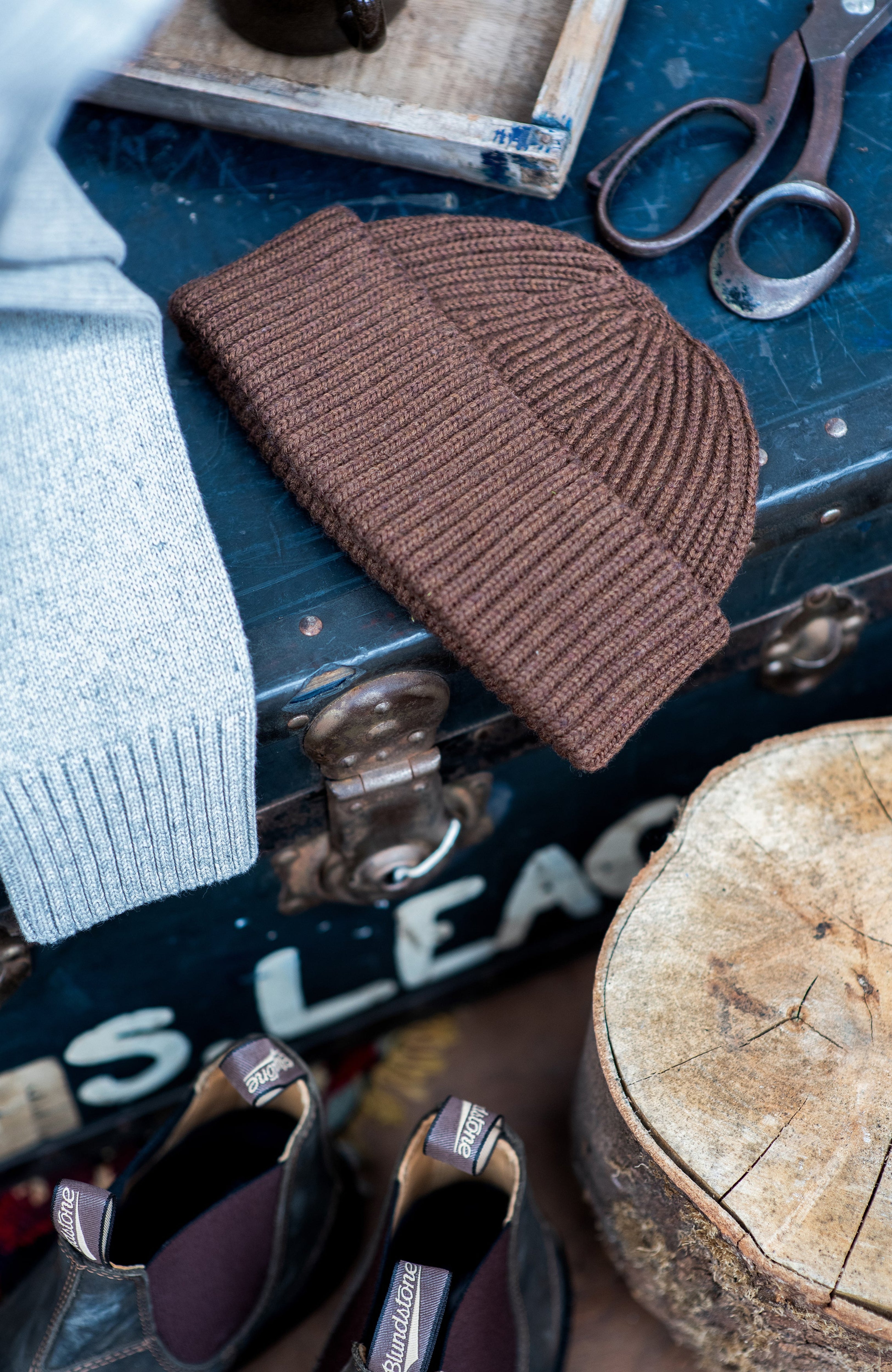 Heavyweight Extra Fine Merino Fisherman Beanie