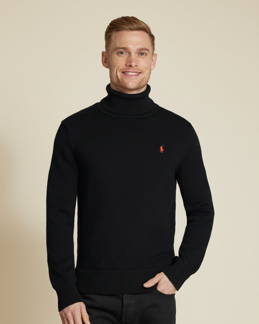 RL - Roll Neck Knit Duo Classic Fit