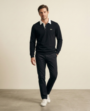 LC Refined Long-Sleeve Polo Fleece