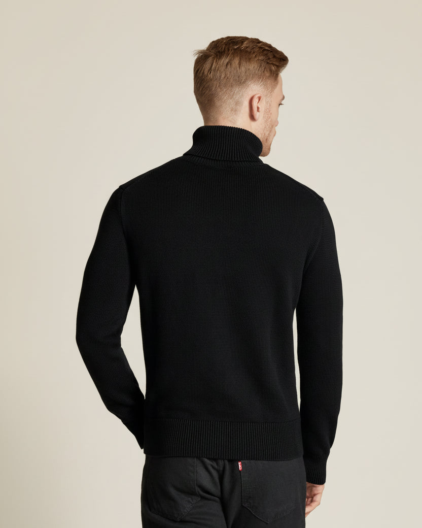 RL - Roll Neck Knit Duo Classic Fit