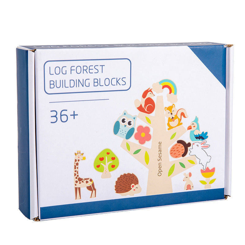 Montessori Children's Puzzle – Balanced Building Blocks
