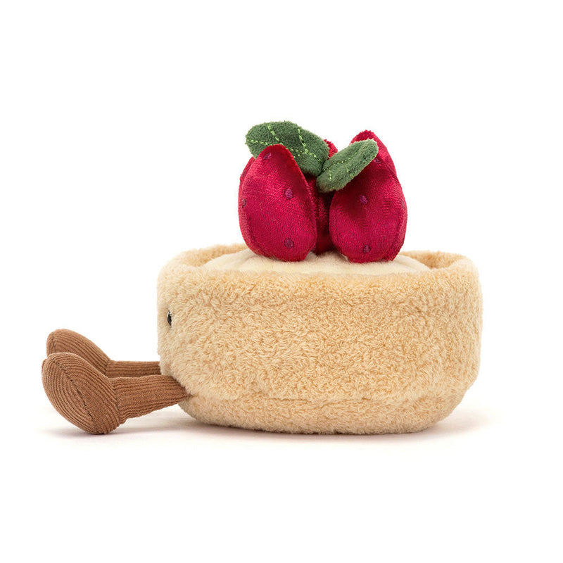 Amuseables Fleurette Tarte Aux Fraises 11cm