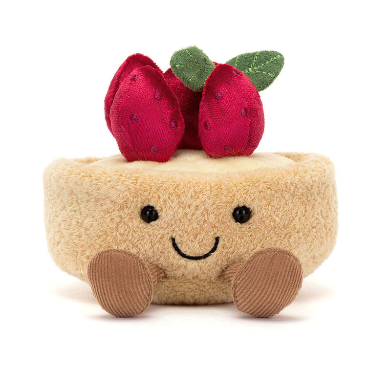 Amuseables Fleurette Tarte Aux Fraises 11cm