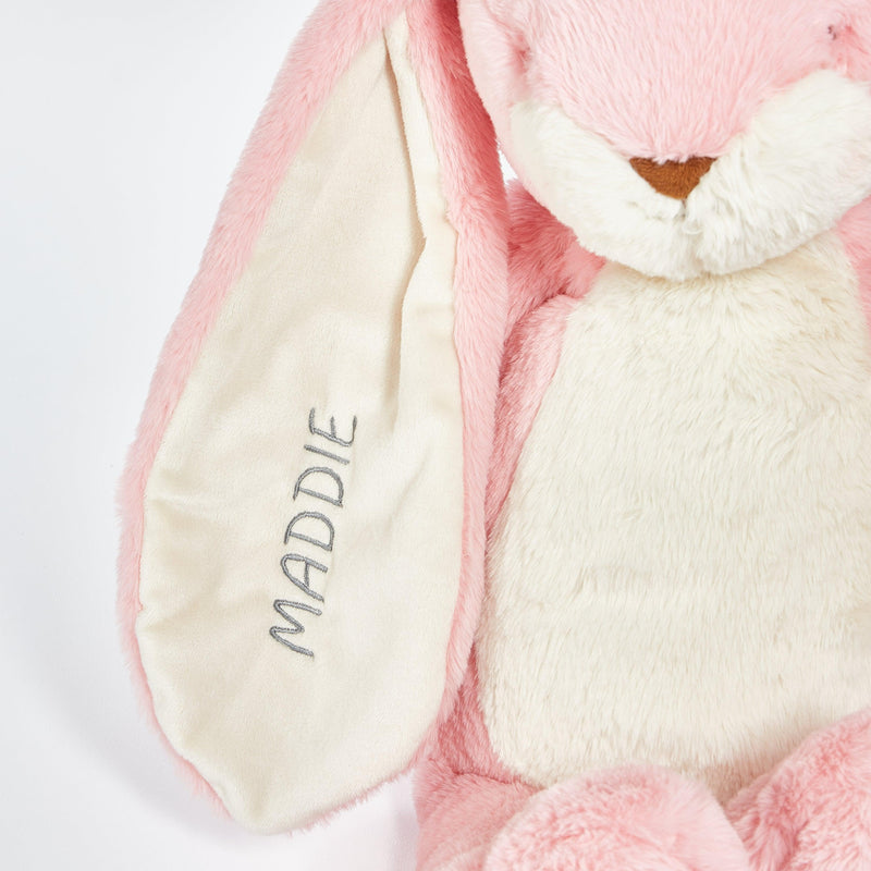 Big Floppy Nibble 20" Bunny - Coral Blush