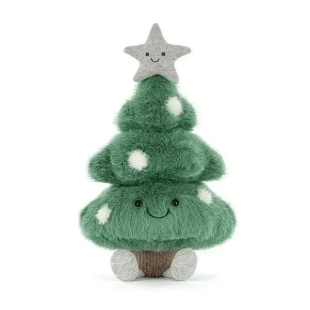 Plush Christmas Tree Toy – Soft Holiday Cuddly Friend, 12 in