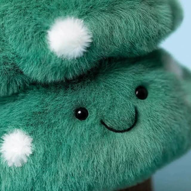 Plush Christmas Tree Toy – Soft Holiday Cuddly Friend, 12 in