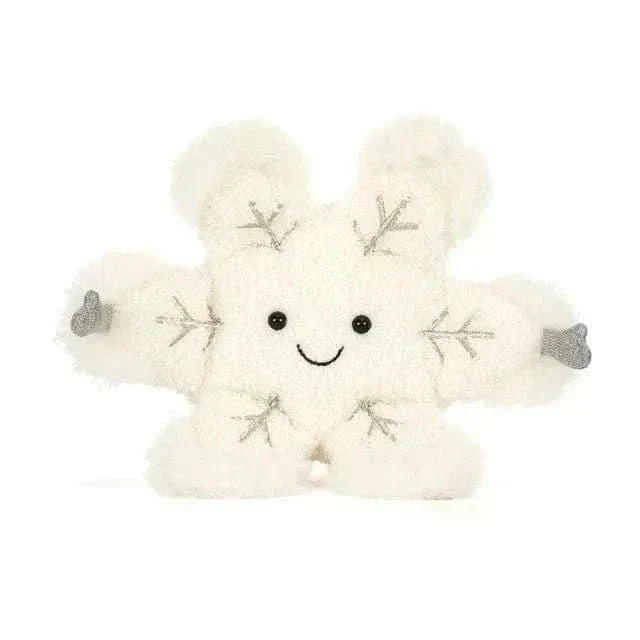 Plush Snowflake Toy – Soft Winter Cuddly Friend, 6 in