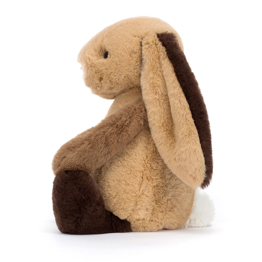 Bashful Bunny Patchwork Brown 31cm