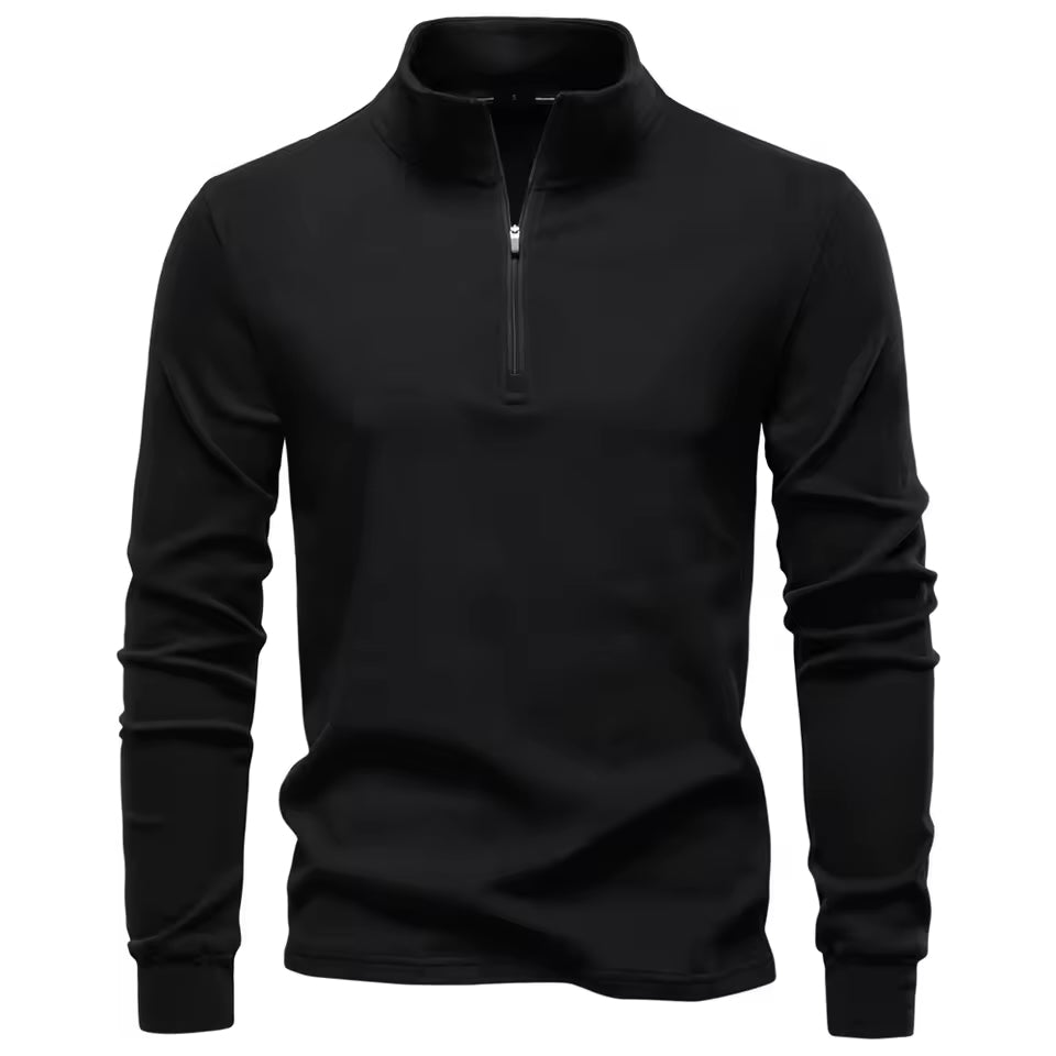 Sereno Men's Quarter-Zip Pullover – Lightweight Sweater