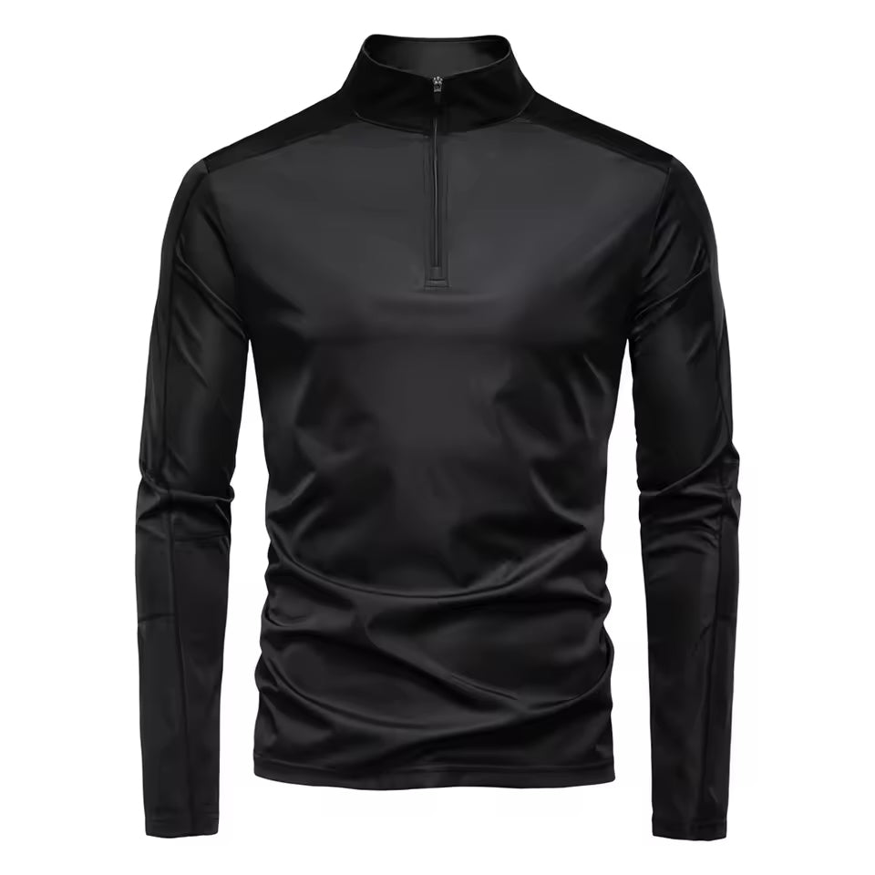 Terso Men's Quarter-Zip Pullover – Smart Casual Sweater