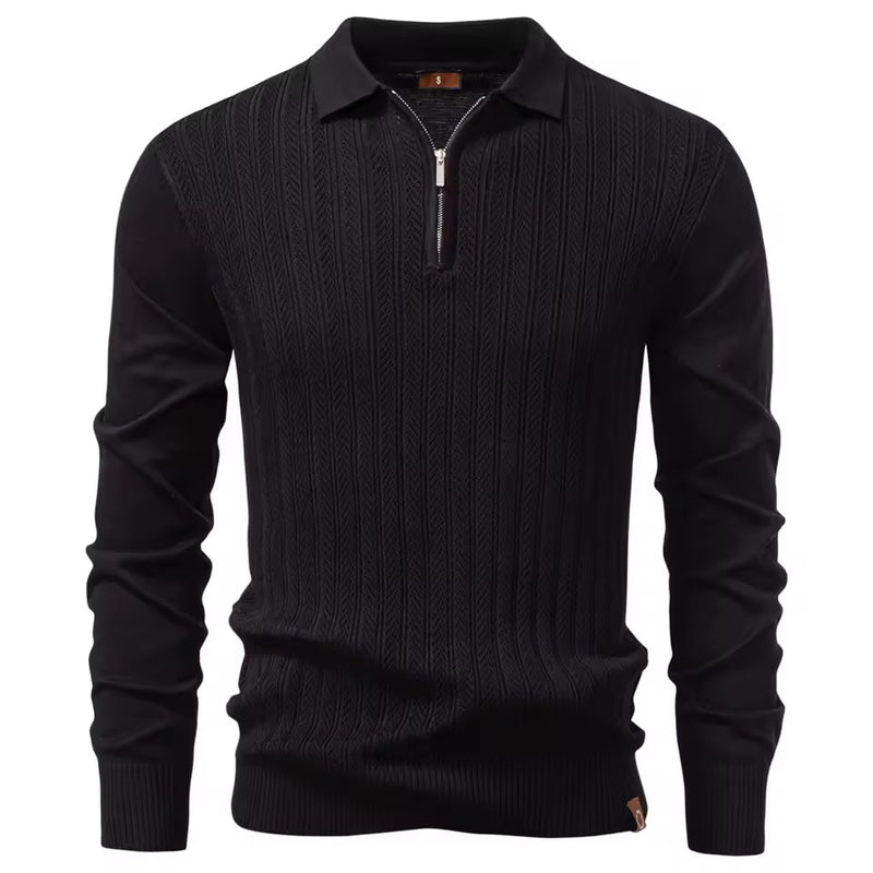 Torri Men's Quarter-Zip Cardigan – Lightweight Knit