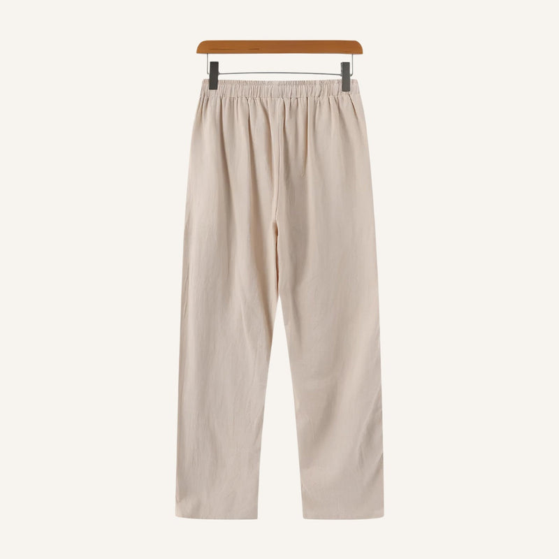 Milford Linen Trousers Relaxed Structure