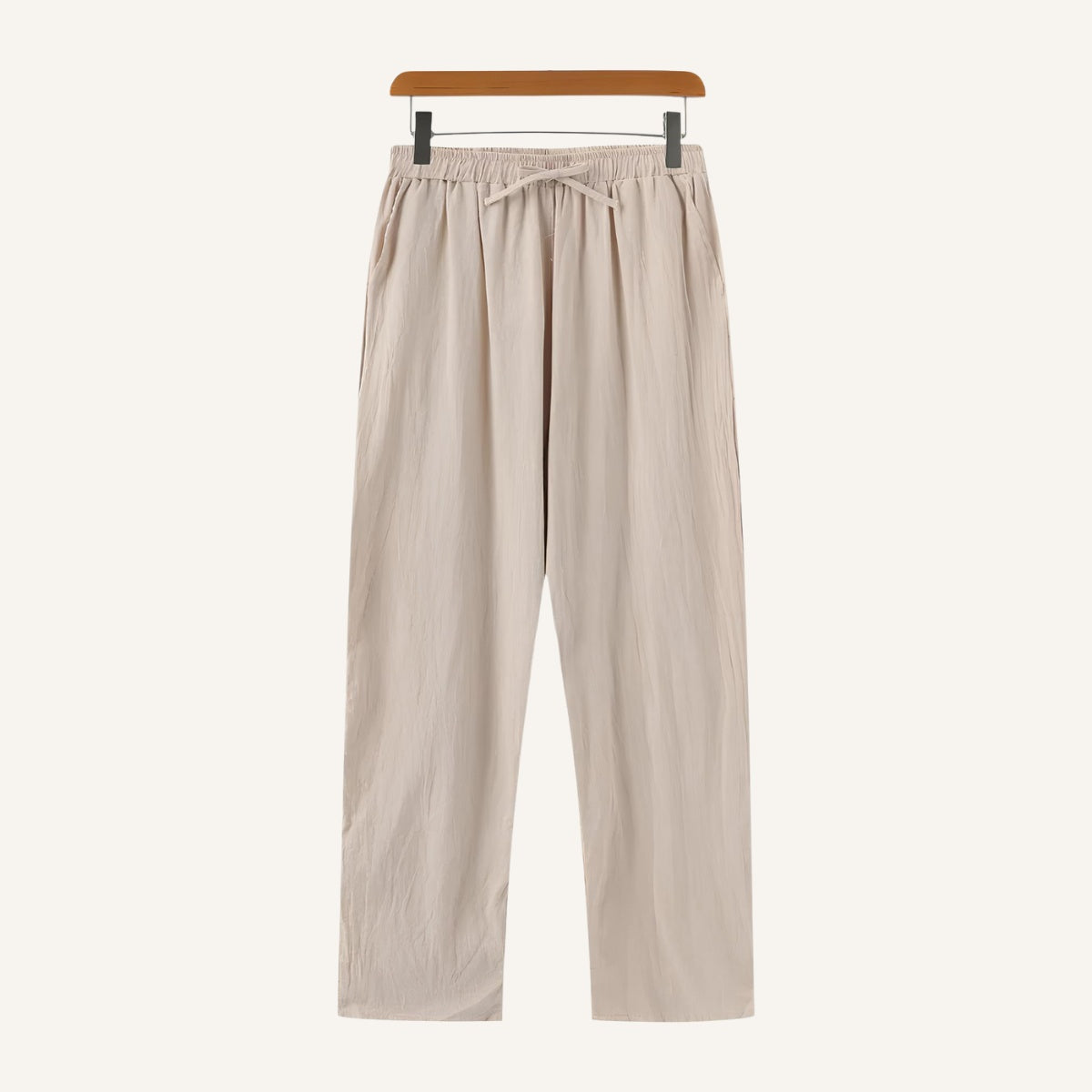 Milford Linen Trousers Relaxed Structure