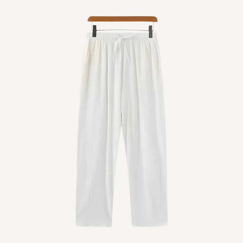 Milford Linen Trousers Relaxed Structure