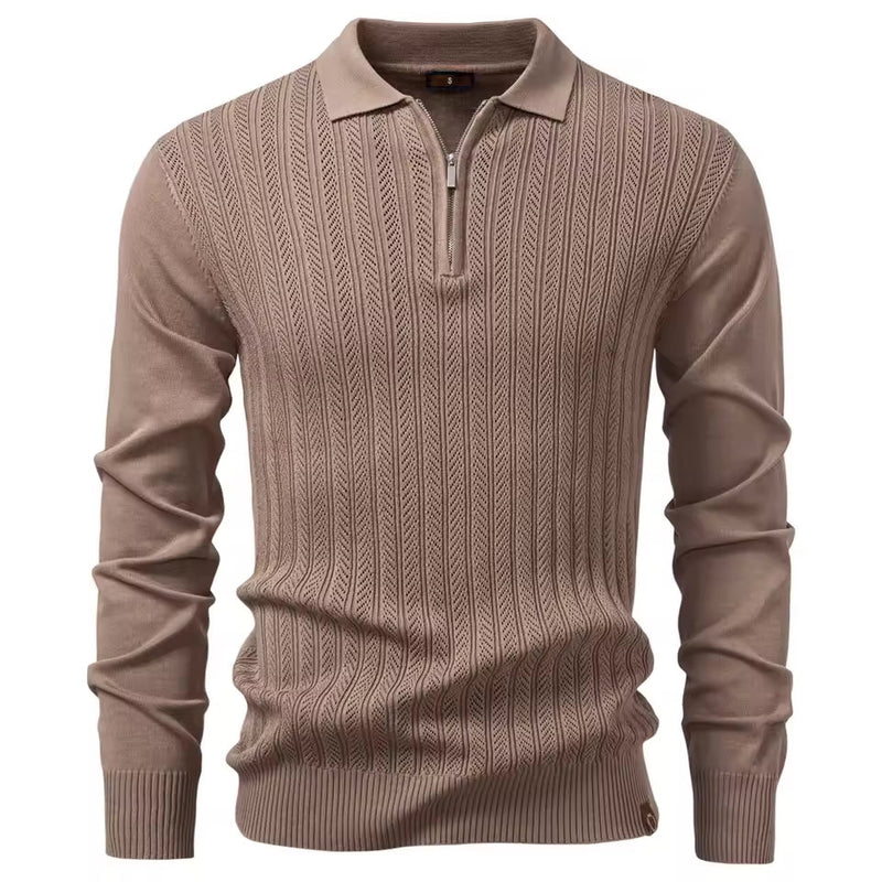 Torri Men's Quarter-Zip Cardigan – Lightweight Knit
