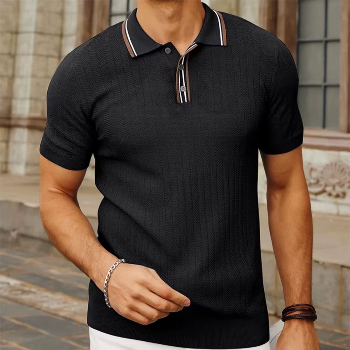 Knit Polo Shirt Riviera Heritage