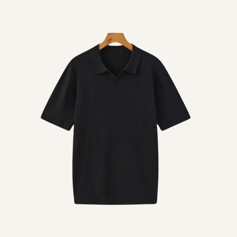 Sollome Heritage Rib-Knit Polo