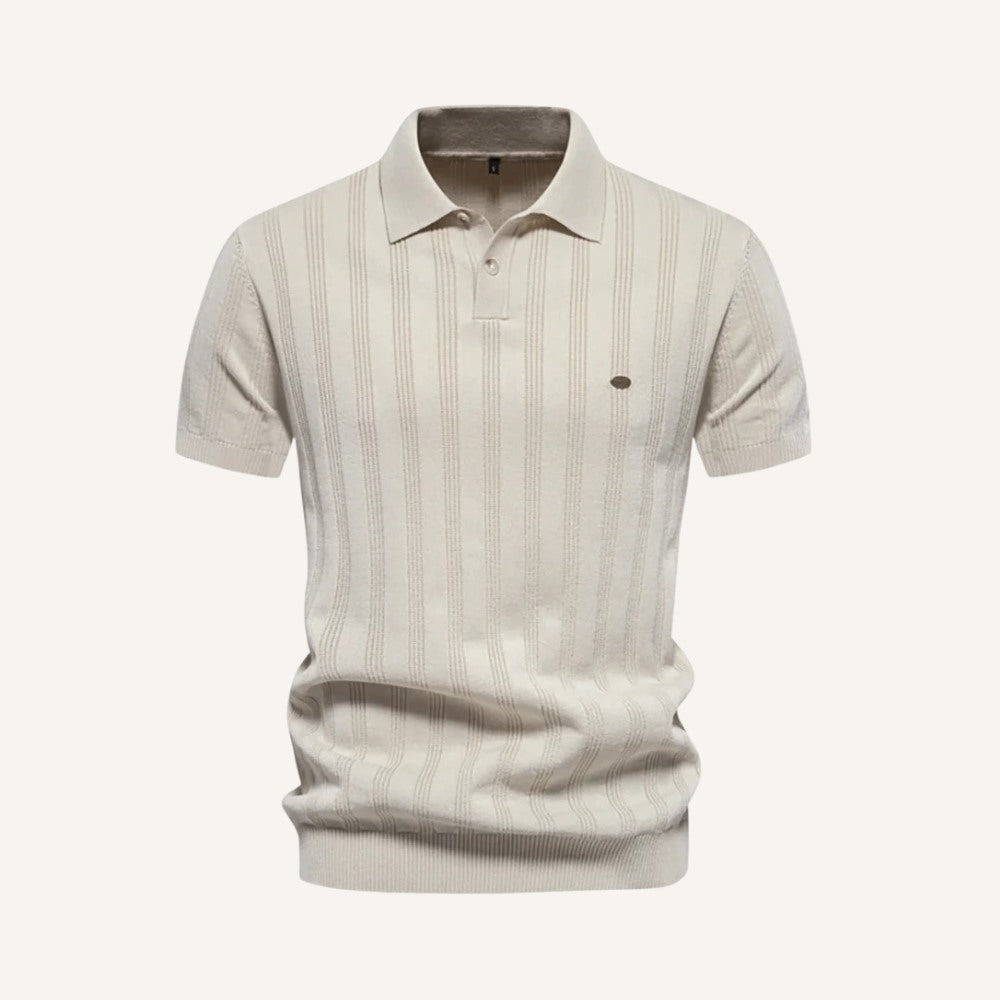 Men's Striped Polo Shirt - Romero