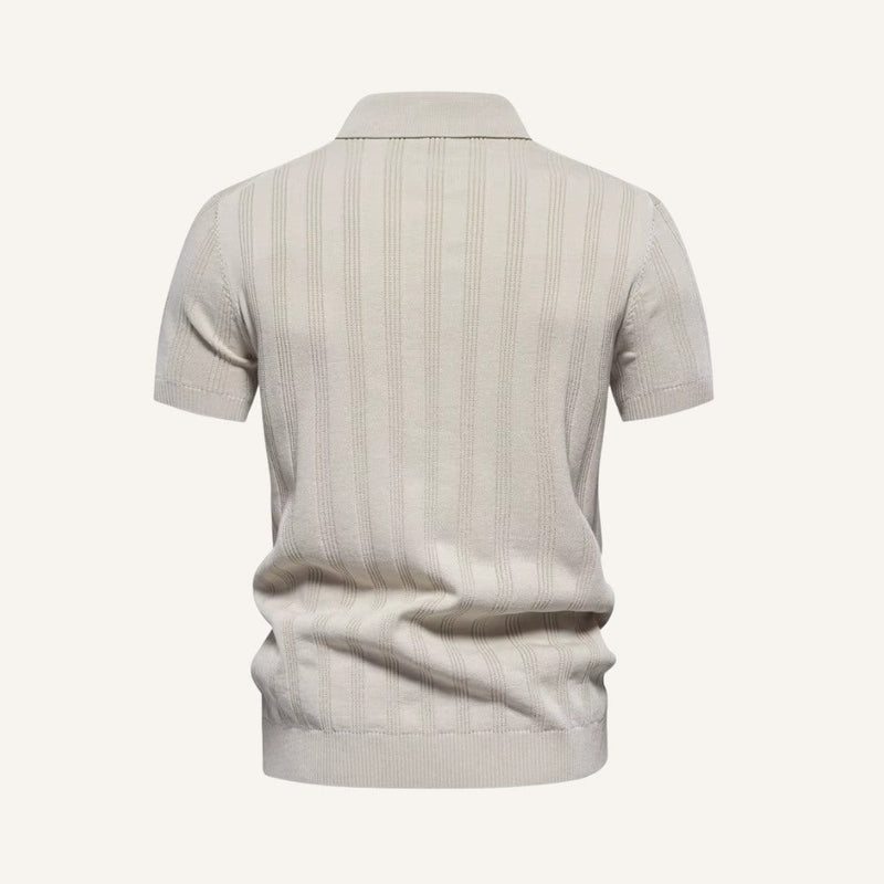 Men's Striped Polo Shirt - Romero