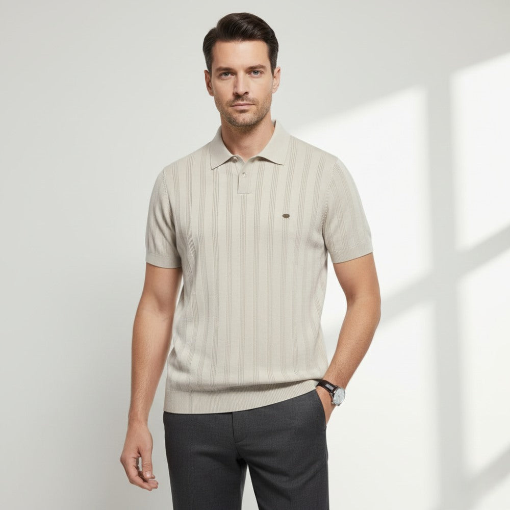 Men's Striped Polo Shirt - Romero