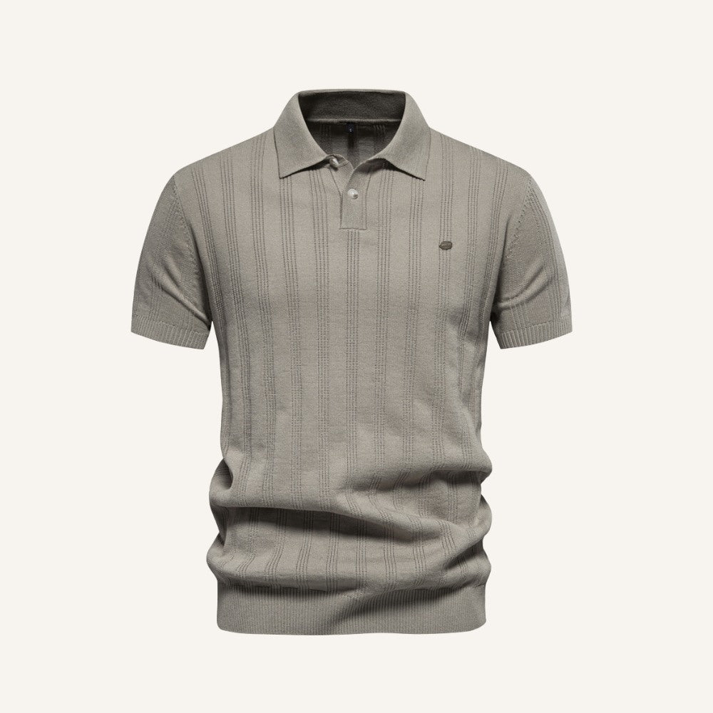 Men's Striped Polo Shirt - Romero