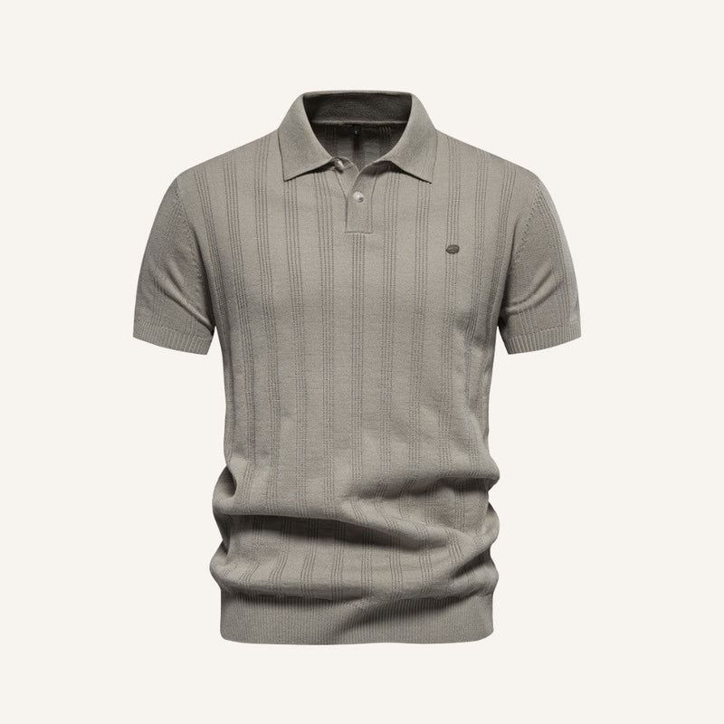 Men's Striped Polo Shirt - Romero