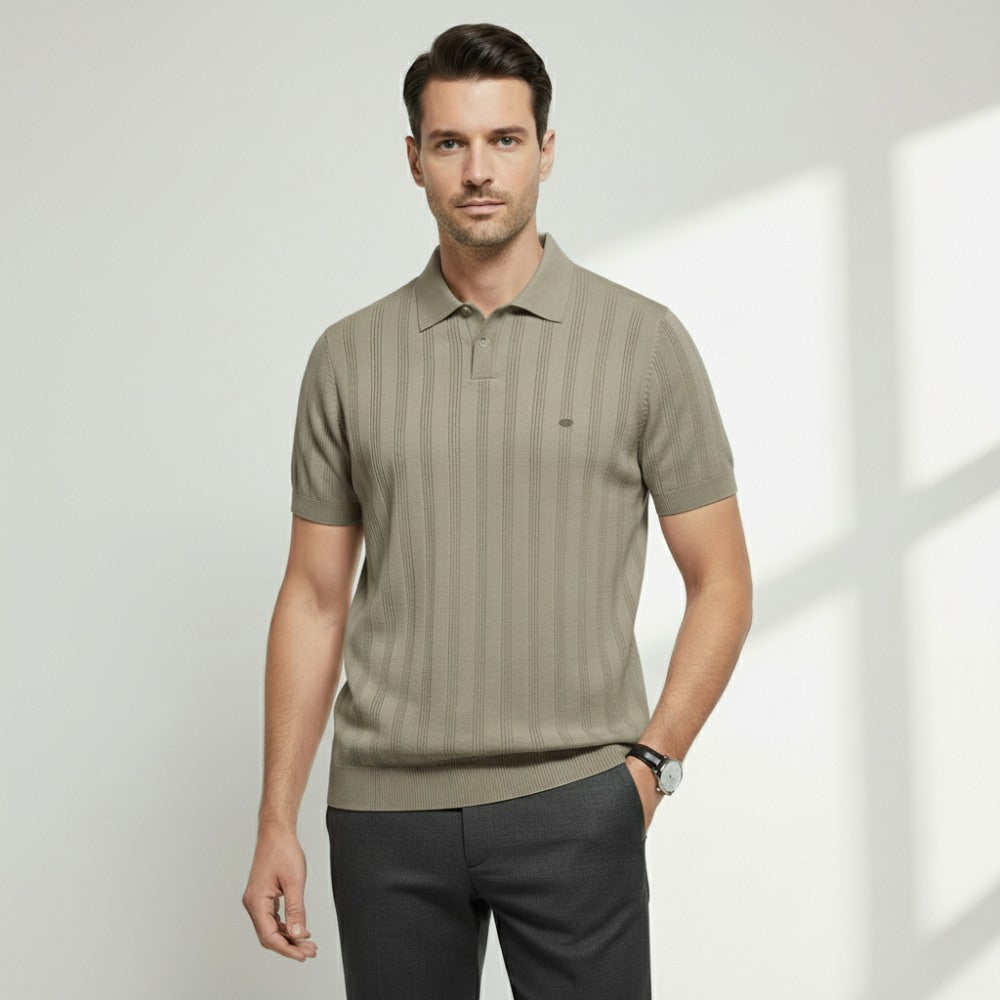 Men's Striped Polo Shirt - Romero