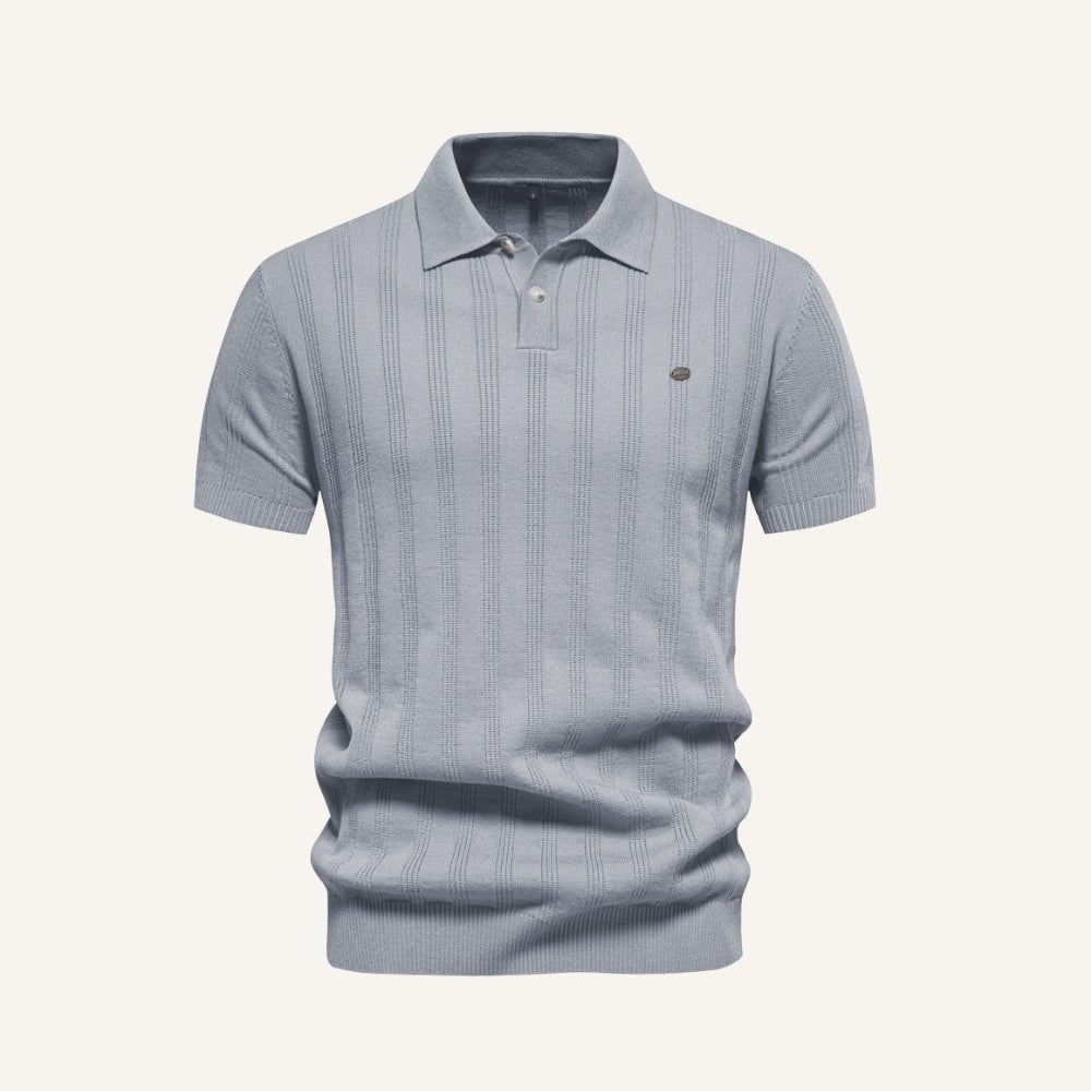 Men's Striped Polo Shirt - Romero
