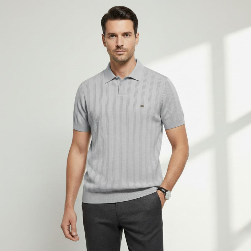 Men's Striped Polo Shirt - Romero
