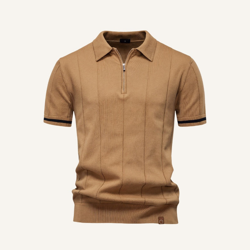 Polo Shirt Riviera Zip Knit