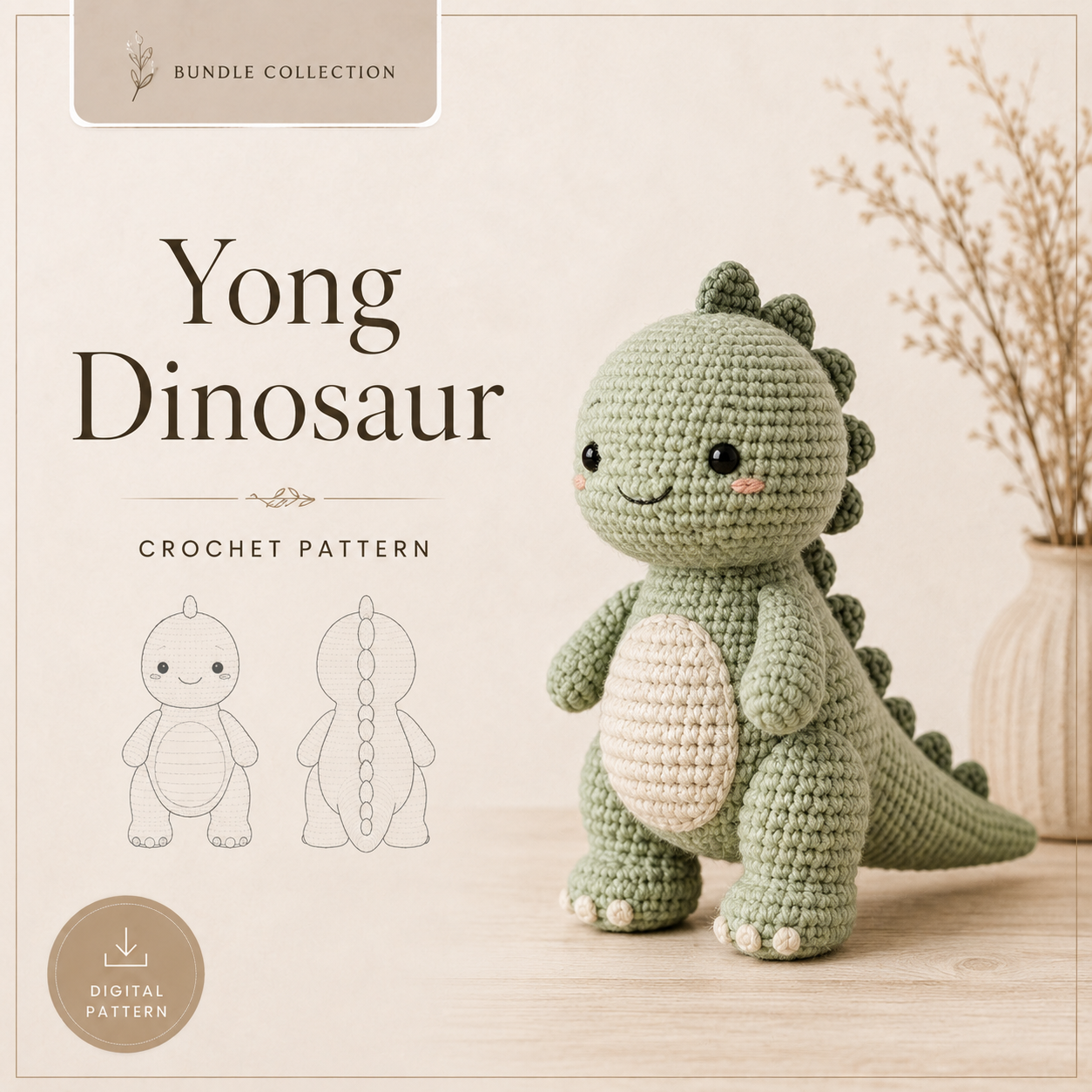 800 Crochet Patterns Bundle – Amigurumi Animals, Toys & Decorations
