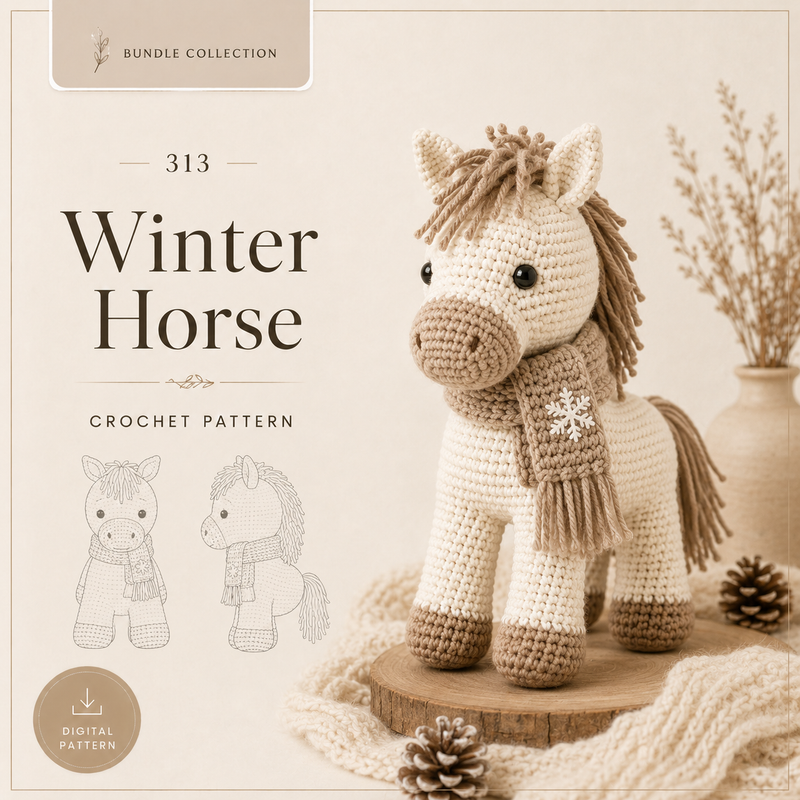 800 Crochet Patterns Bundle – Amigurumi Animals, Toys & Decorations