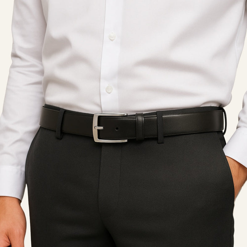 The San Valier Heritage Leather Belt